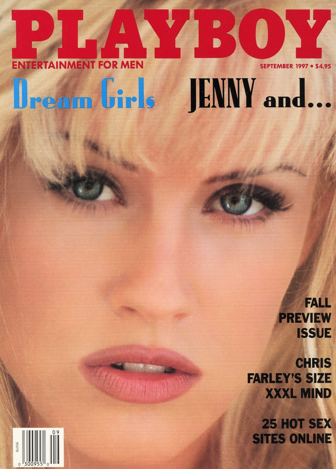 PLAYBOY SEPTEMBER 1997 Nikki Schieler JennyMcCarthy PamelaAnderson - Jenny Cover | eBay