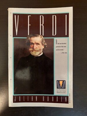 Verdi - by Julian Budden 9780394752808| eBay