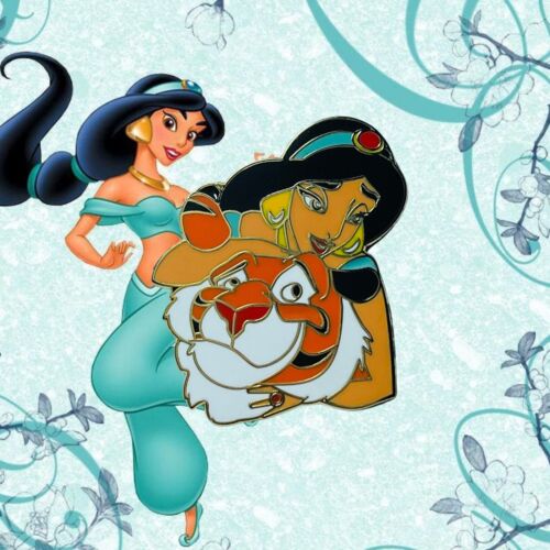 Princess Jasmine, Jasmine & Rajah, Aladdin: Cute Disney fantasy pin, Perfect