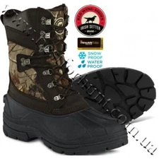 Red Wings Irish Setter Snowhound 2860 11" 400G Camo Lined Snow Winter boots 10
