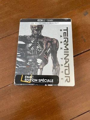 Terminator Dark Fate Steelbook Blu-ray 4k Ultra HD Edition Speciale Fnac Neuf - Photo 1/4