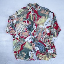 MOSCHINO JEANS AMERICAN INDIANS BATIVE PEACE PEACE VINTAGE SHIRT SHIRT