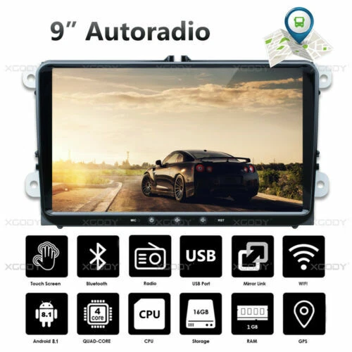 Unités principales de systèmes stéréo Tiguan pour véhicules VW