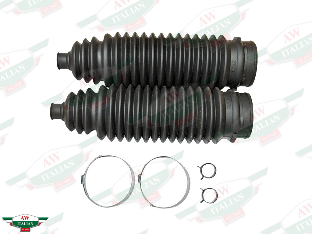 Lamborghini Gallardo Steering Rack Boots Set w/ Clamps 400419831B/2 awitalian
