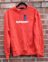 Superdry Mens Luxury Sport Crew Neck Sweatshirt Med Loose Fit 44 Chest BNWTs