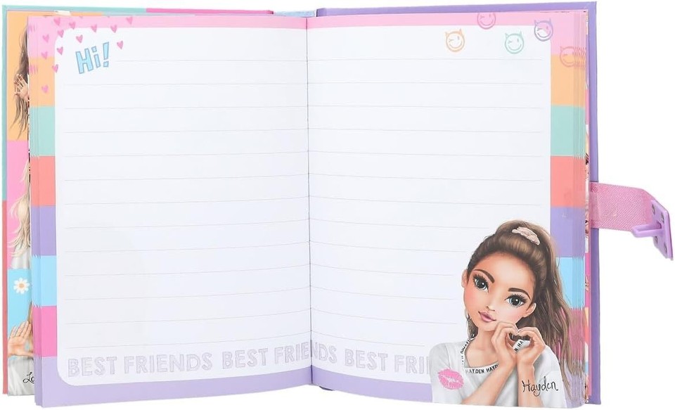 Depesche 12710 TOPModel Snap Shots Diary with Number Code and Sound