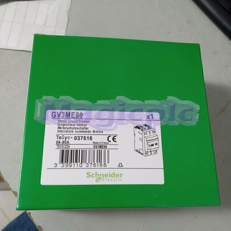 New Schneider GV3-ME80 Motor Circuit Breaker 56-80A GV3ME80 1pcs