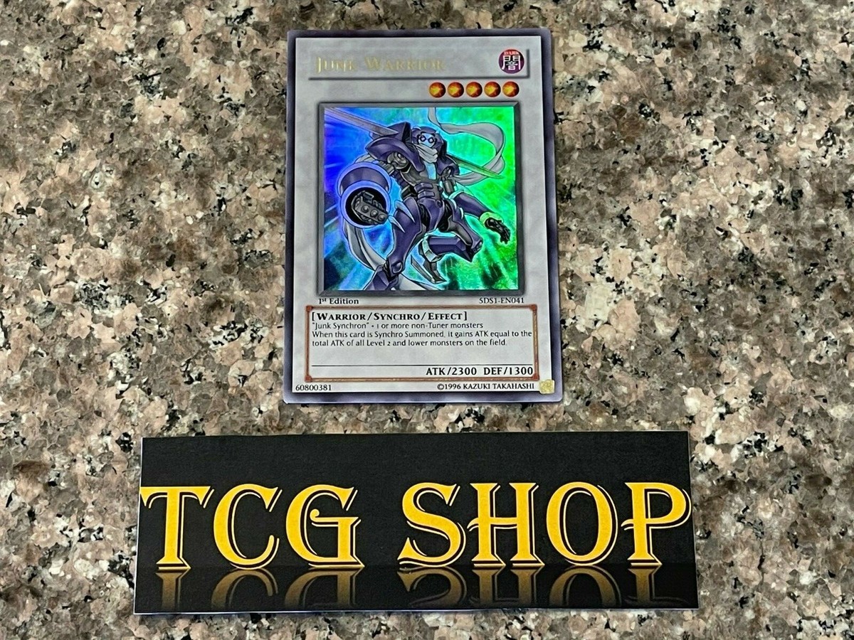 Junk Warrior - 1st Edition Ultra Rare Yu-Gi-Oh! Card! | eBay