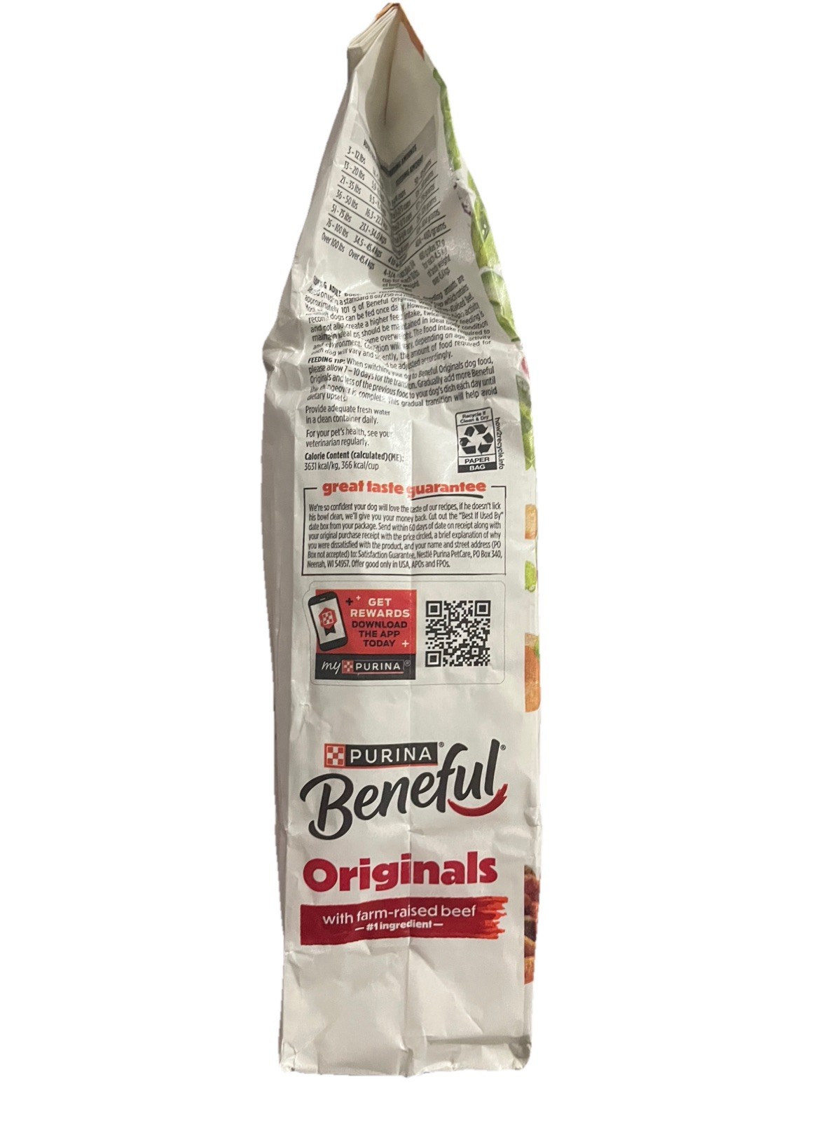 Purina Beneful Original With Farm Raised Beef 3.5lbs 2 Pack Dog Food