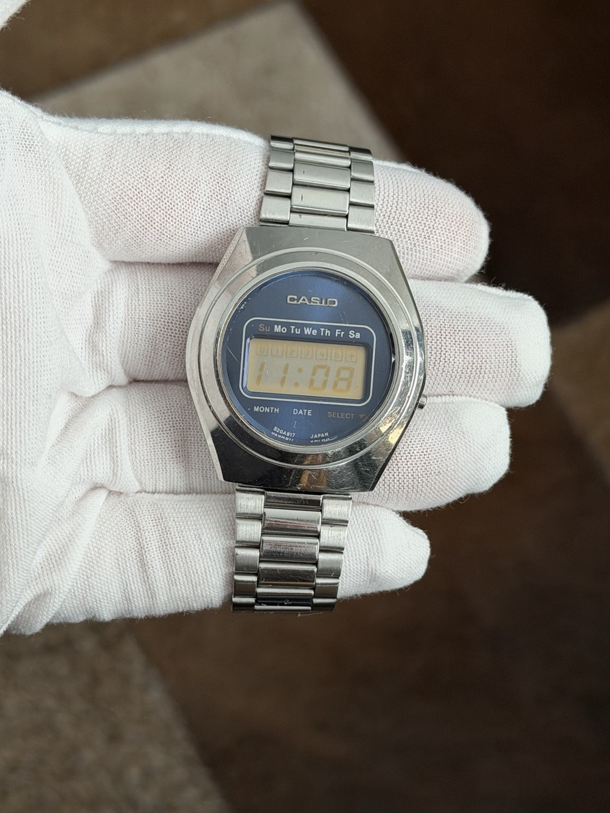 Rare Vintage Casio Casiotron R-15 Men’s Digital Sports Watch JDM 1970s