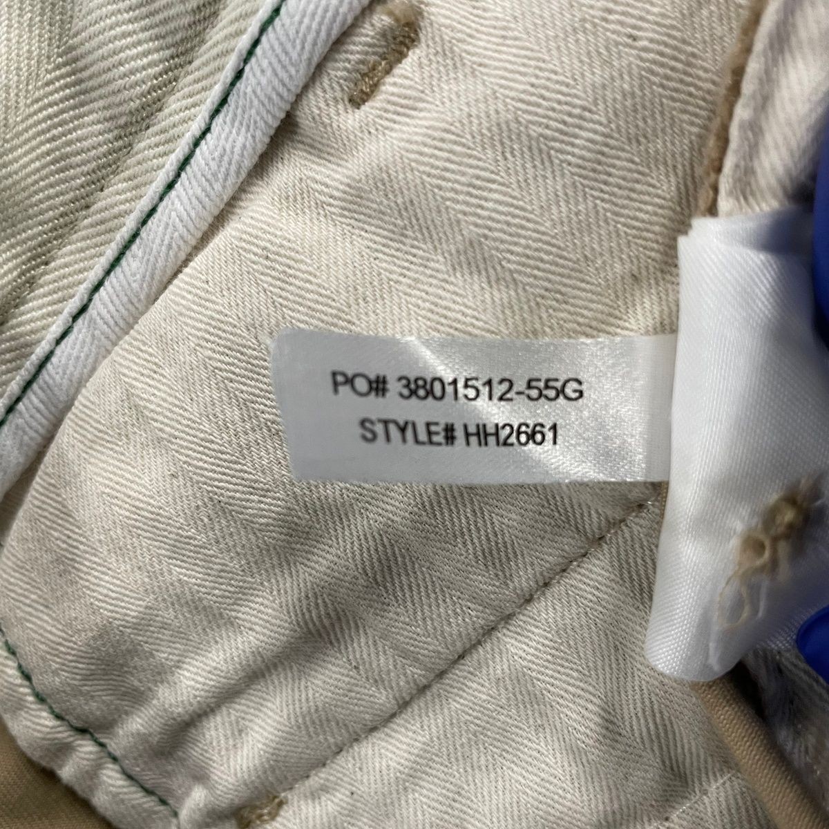 LACOSTE Slim-Fit Stretch Cotton Pants Men's Size 46/32-36/32 Beige image 6
