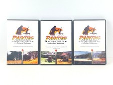 Richard Robinson 3-Set Oil Painting Instruction DVDs New Zealand Adventures