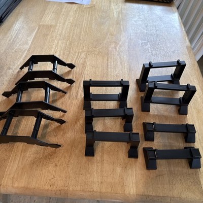 Gravity Blasters HO Scale 3 Cradles, 7 Bridges