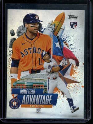 CAM SMITH 2025 Topps Update Homefield Advantage RC Rookie SSP #HA-42 Astros