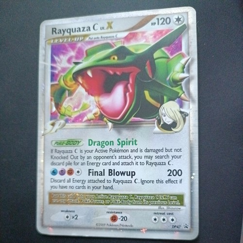 Rayquaza C Lv.X DP47 DP Black Star Promos Holo Promo Level Up 120HP EN 2009