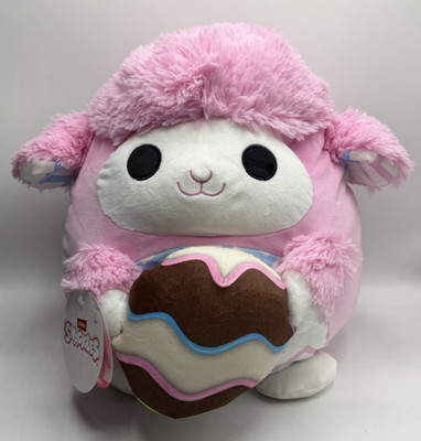 Zuru Snackles 14'' Easter ANNA The Lamb With Egg Pink Plush Toy