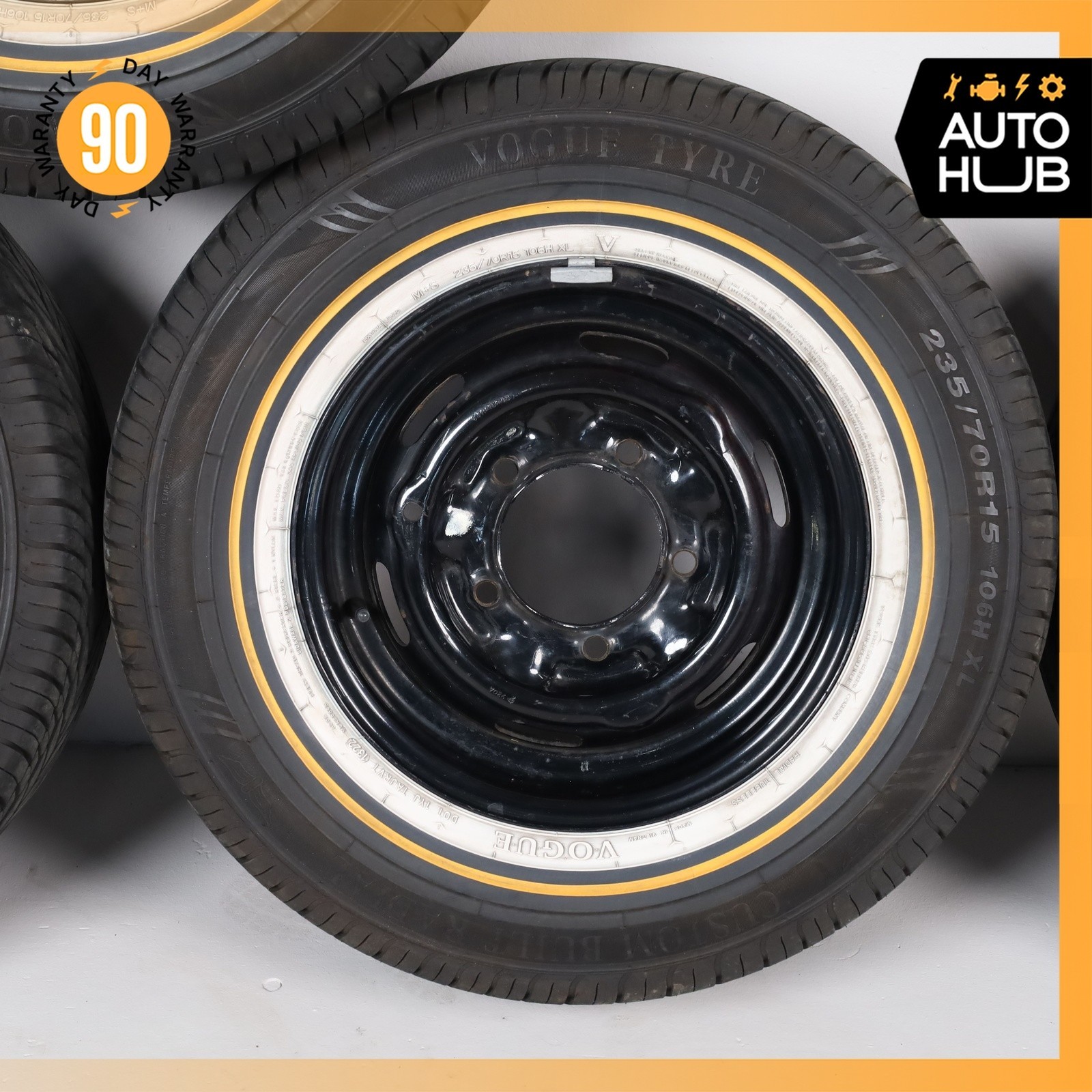 Rolls Royce Silver Spirit / Mulsanne 6 x 15 15" Wheel Rim Rims Tires Set OEM
