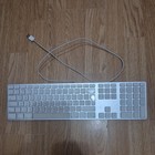 Apple Keyboard A1243 - UK Layout QWERTY + Numerical Full Size Keyboard Wired USB