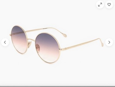 Isabel Marant Women's 54mm Round Rose Gold Sunglasses 70's vibe IM0016-S-000-54