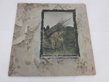 Led Zeppelin Self Titled Four IV Pecko Duck 1971 LP Vinyl Album Black Record 71