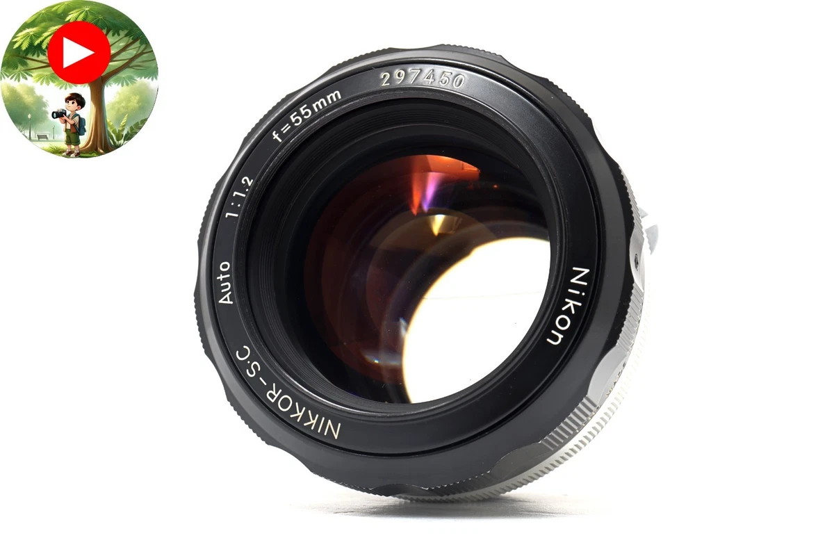 Nikon NIKKOR f/1.2 Camera Lenses 55mm Focal for sale | eBay