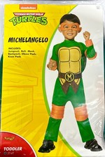 Teenage Mutant Ninja Turtles - Michelangelo - Costume - Size Toddler - 3T-4T