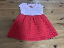 Janie and Jack Girls 4T Pink and Red Hearts Dress 2020 EUC