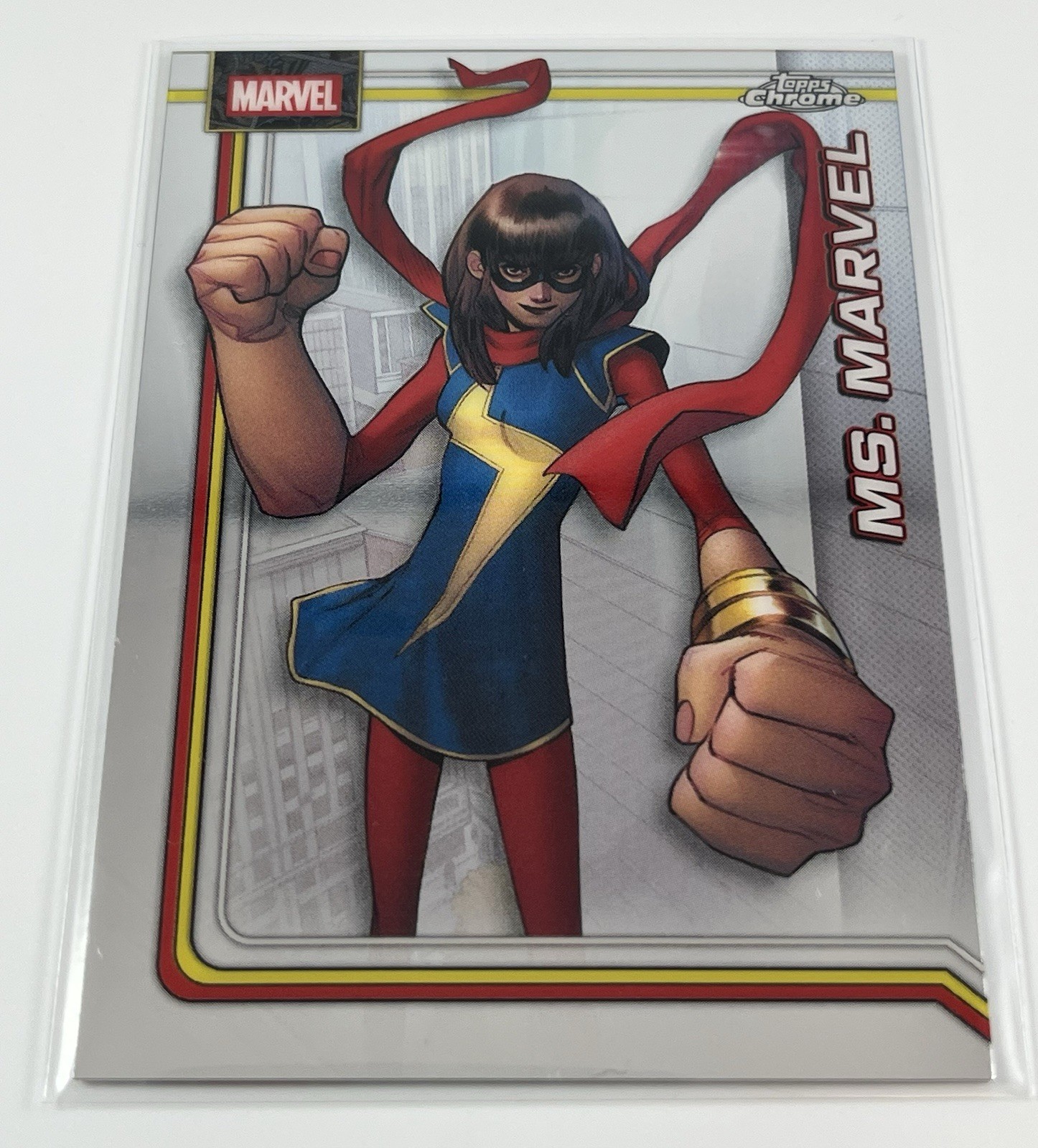 Ms Marvel 083 2026 Topps Chrome Marvel Comics Trading Card NM