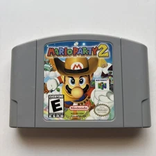 Mario Party 2 Nintendo 64 N64 Authentic Cleaned Tested Retro Game Cartridge