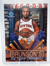 2025-26 Bowman Chrome Jalen Brunson Hobby Stars #HS-11 New York Knicks