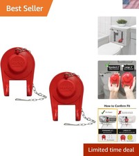 Ultra Standard 2-Inch Universal Toilet Flapper - Pack of 2, Easy Install