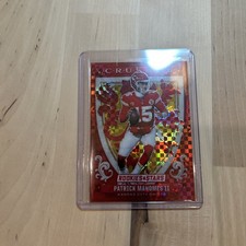 2025-26 Rookies And Stars Patrick Mahomes II Crusade Red plaid