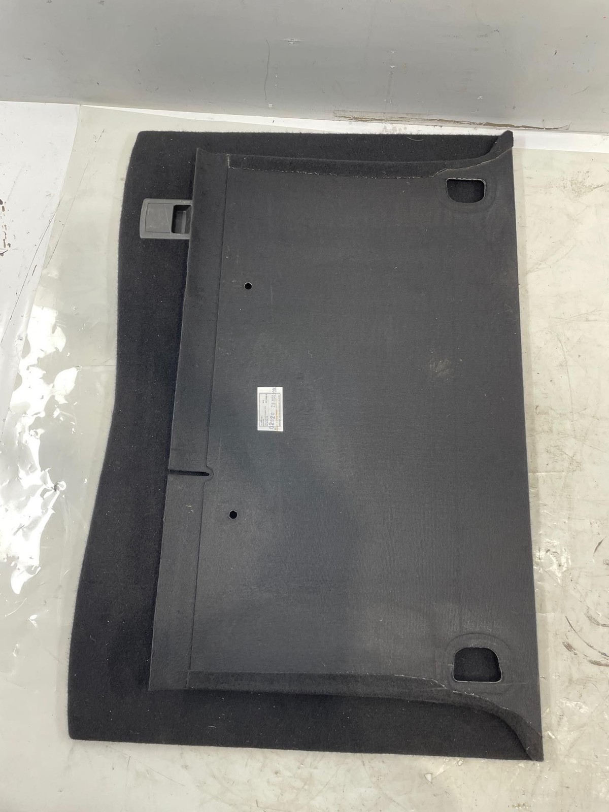 2014 Maserati Quattroporte S Rear Spare Tire Cargo Cover Black 06700248160