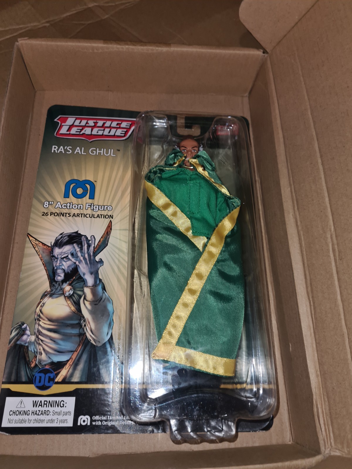 Mego DC Comics Ras Al Ghul Action Figure - Image 4
