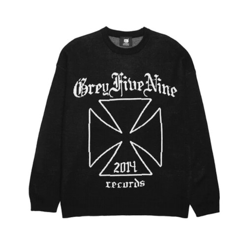 G59 2014 Record Knitted Sweater (Black)