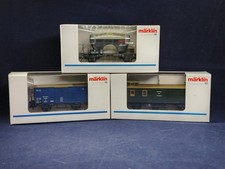MARKLIN - SET DI 3 VAGONI MERCI IN SCALA H0: 46582, 48851, 4212