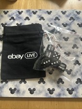 eBay Live! Promo D6 Dice Set + Bag RARE
