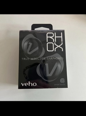 Veho Rhox LX - True Wireless Bluetooth V5.3 Smart Touch Kopfhörer Schwarz Neu in OVP