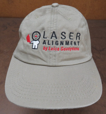 Laser Alignment By Leica Geosystems Logo K-Products VTG Adjustable Hat