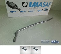 Imasaf Auspuff Mittelrohr FüR Audi + Vw 80 + Passat + Variant