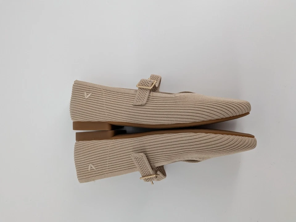 Vivaia Margot Pisos Mary Jane Puntera Cuadrada Almendra 35 Mujer Ballet Clásico Foto 2 de 4