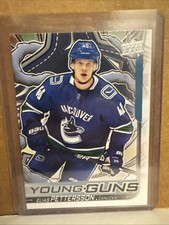 2024-25 Upper Deck Series 2 Young Guns Renewed #248 Elias Pettersson Rc Canucks