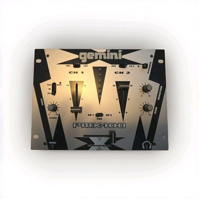 Gemini Preamp DJ Mixer PMX-100 with Stereo 2 Channel