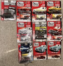 Auto World Chase Ultra Ruby Red s AW AutoWorld Lot Of 10 Diecast Collector Cars