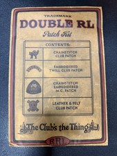 RRL Double RL Fall 26 Motorcycle Club Patches Hill Top Climbers Set Of 4 New