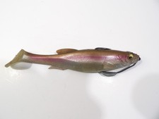 Megabass Magdraft 8 inch softbait fishing lure, weedless rigged