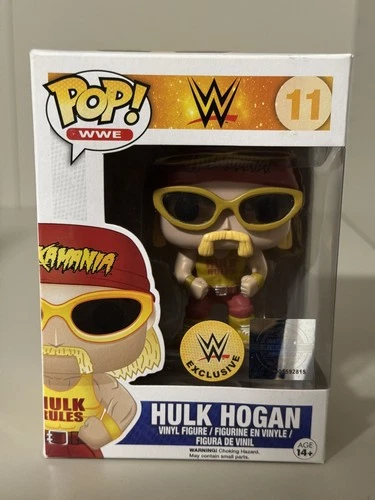 Funko Pop WWE Hulk Hogan WWE Exclusive #11 Yellow Shirt