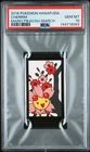2016 POKEMON HANAFUDA MARIO PIKACHU MARCH CHERRIM PSA 10
