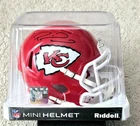 🔥 Patrick Mahomes Signed Mini Helmet w/COA!  KC Chiefs 3x Super Bowl Champ!