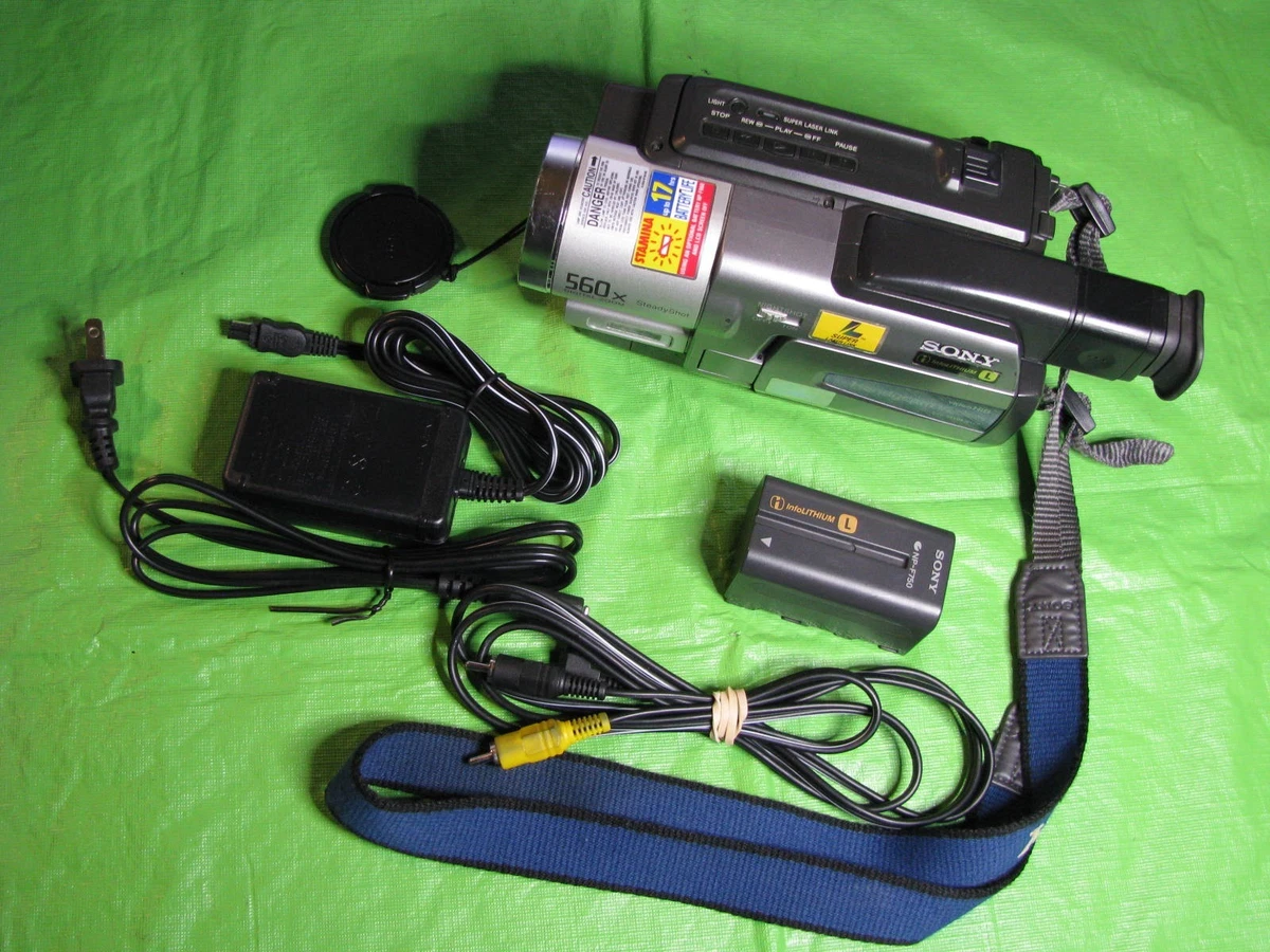 25+ Sony Handycam Video 8 Camcorders 560x Digital Zoom for sale